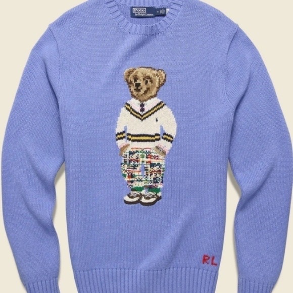 Polo Ralph Lauren Preppy Bear 🐻 Crewneck Sweater